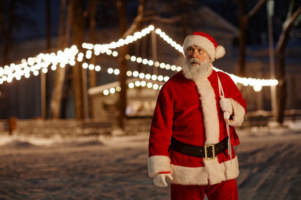 Man In Santa Costume